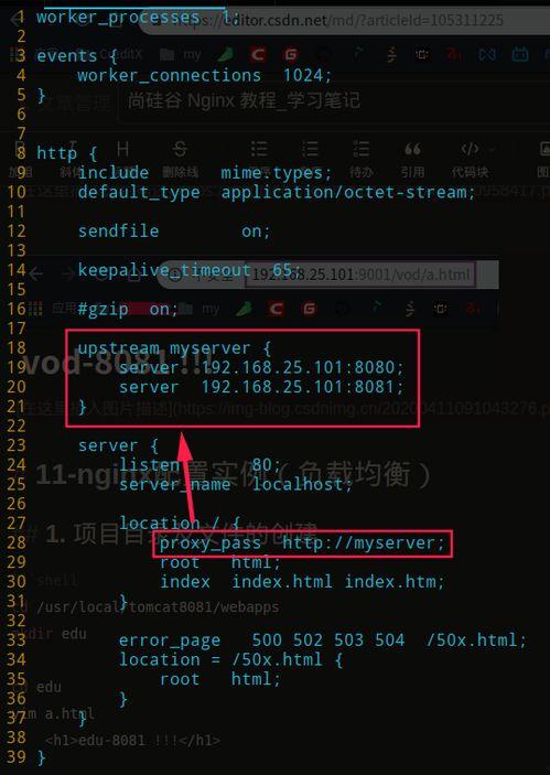 nginx学习视频,视频教程精华概述